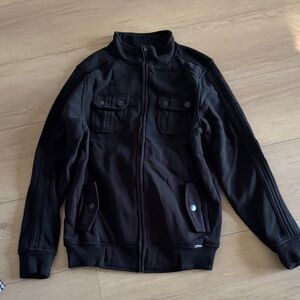 Black Zip-Up Jacket